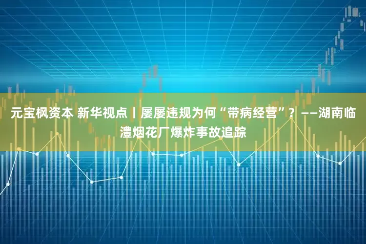 元宝枫资本 新华视点丨屡屡违规为何“带病经营”？——湖南临澧烟花厂爆炸事故追踪