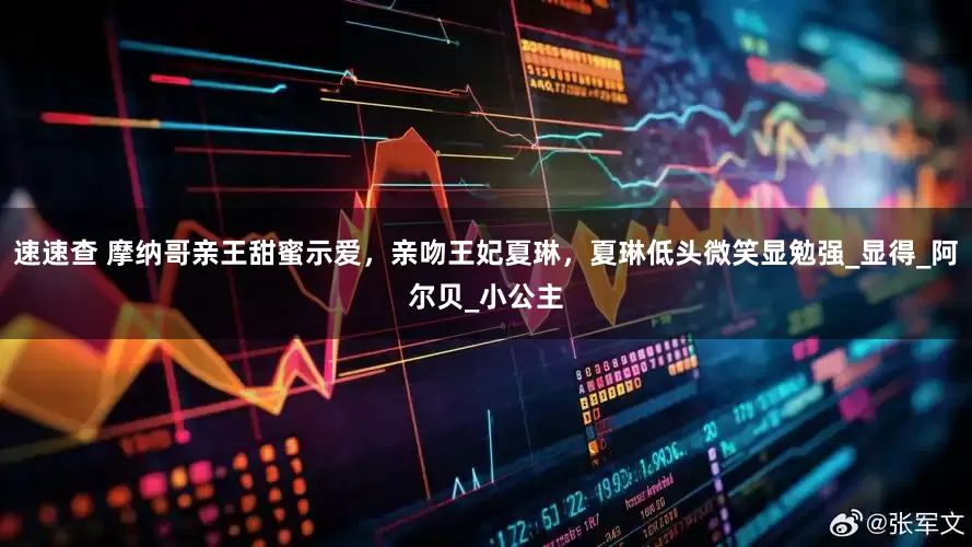 速速查 摩纳哥亲王甜蜜示爱，亲吻王妃夏琳，夏琳低头微笑显勉强_显得_阿尔贝_小公主